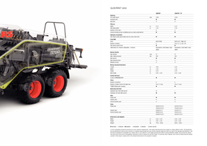 Square balers Claas Quadrant 3200 RC