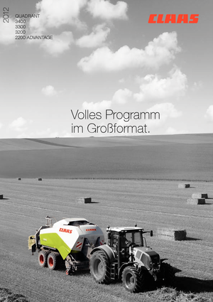 Square balers Claas Quadrant 3300 RF