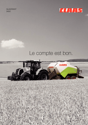 Square balers Claas Quadrant 3400 RF