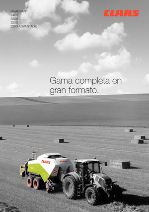 Square balers Claas Quadrant 3400 RF