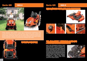 Riding Lawn Mowers and Garden Tractors Kubota GR1600-II 