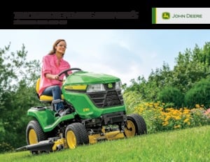 Riding Lawn Mowers and Garden Tractors John Deere S100