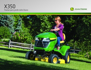 Riding Lawn Mowers and Garden Tractors John Deere X350R