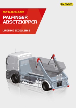 Kaldırma ekskavatörleri Palfinger PST 18 TEC