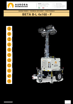 Light Towers Aurora Beta B-L 4x160 - F