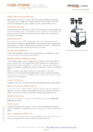 Light Towers Generac Mobile Cube Hybrid