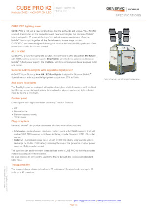 Light Towers Generac Mobile Cube Pro