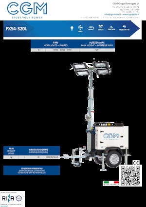 Light Towers CGM FXS4-320L