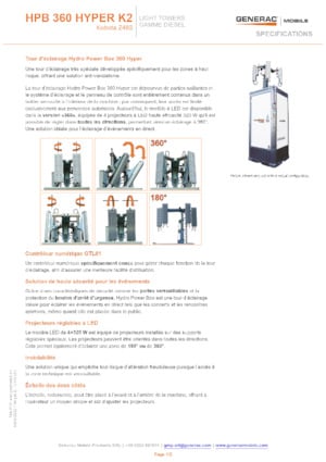 Light Towers Generac Mobile HPB 360 Hyper K2
