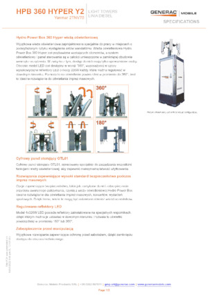 Light Towers Generac Mobile HPB 360 Hyper Y2