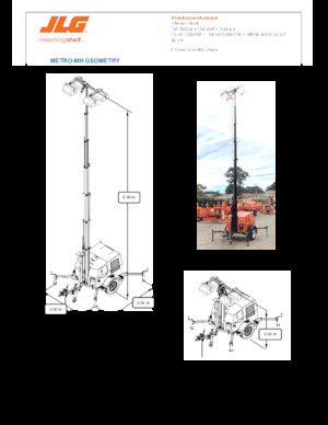 Light Towers JLG Metro-MH