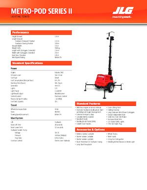 Light Towers JLG Metro-POD