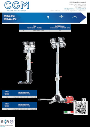 Light Towers CGM MRA4-75L