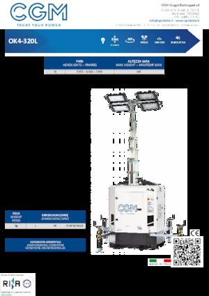 Light Towers CGM OK4-320L