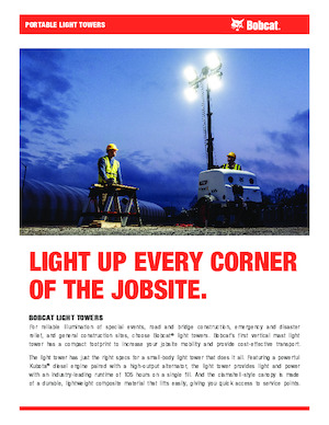 Light Towers Bobcat PL80