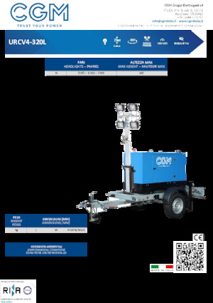 Aydınlatma Kuleleri CGM UR4-320L