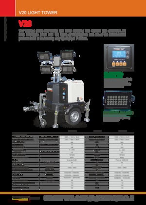 Light Towers Generac Mobile V 20 Y2