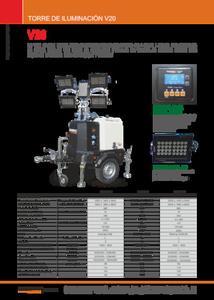 Aydınlatma Kuleleri Generac Mobile V 20 Y2