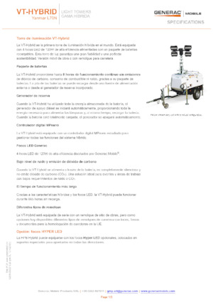 Light Towers Generac Mobile VT-Hybrid