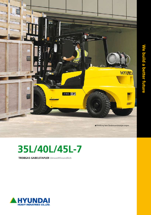LPG Forklifts Hyundai 35 L 7