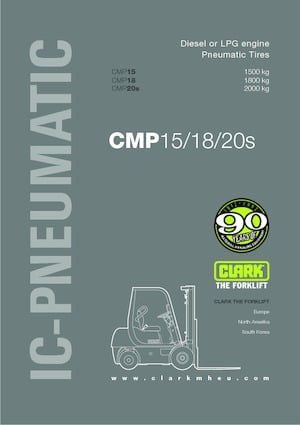 LPG Forklifts Clark CMP 15 L