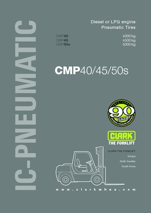 LPG Forklifts Clark CMP 45 L