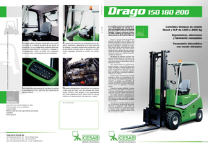 LPG Forklifts Cesab Drago 180