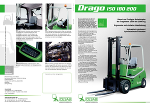 LPG Forklifts Cesab Drago 180