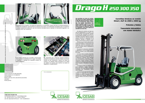 LPG Forklifts Cesab Drago 300 H