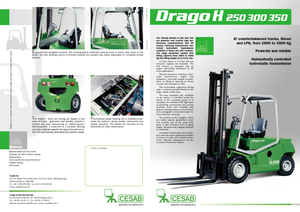 LPG Forklifts Cesab Drago 300 H