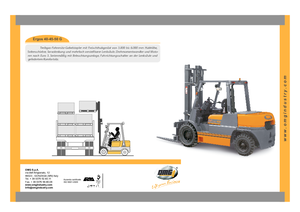 LPG Forklifts OMG Ergos 40 G