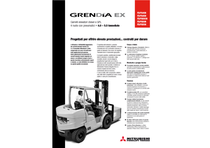 LPG Forklifts Mitsubishi FG40N