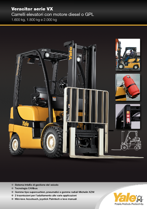 LPG Forklifts Yale GLP 16VX Base