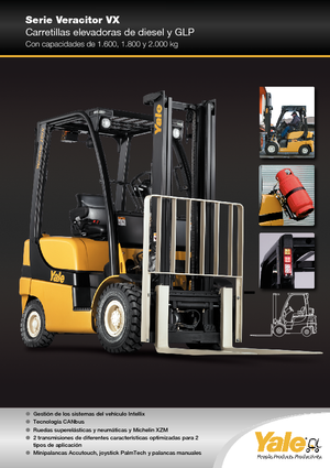 LPG Forklifts Yale GLP 16VX Base
