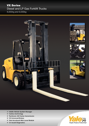 LPG Forklifts Yale GLP 80VX6 Value