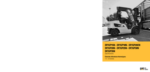 LPG Forklifts Caterpillar GP25N