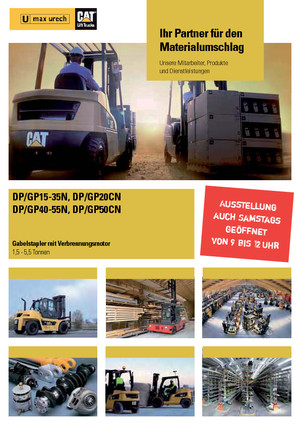 LPG Forklifts Caterpillar GP50N