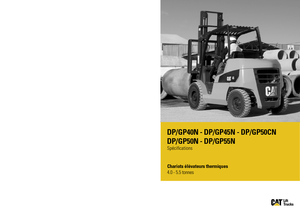 LPG Forklifts Caterpillar GP50N
