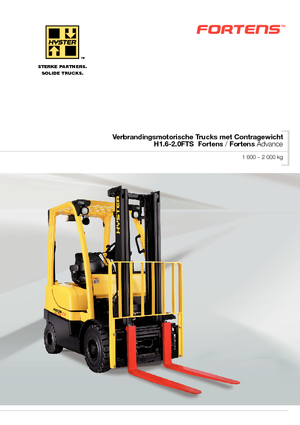 LPG Forklifts Hyster H1.8FT