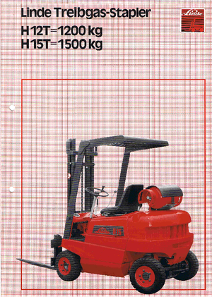 LPG Forklifts Linde H 15 T