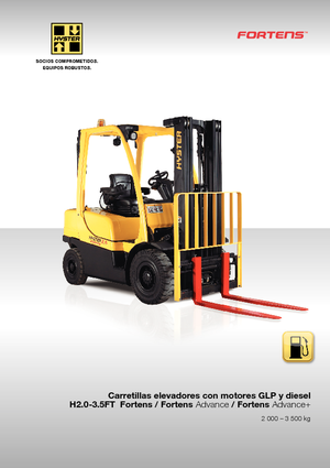 LPG Forklifts Hyster H 2.5 FT