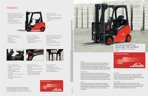 Diesel Explosion Proof Forklifts Linde H20T