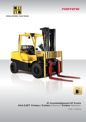 LPG Forklifts Hyster H4.0FT6