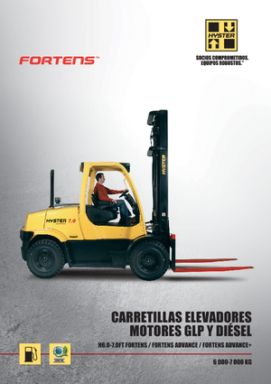 LPG Forklifts Hyster H6.0FT
