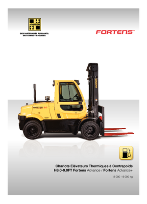 LPG Forklifts Hyster H8.0FT 6