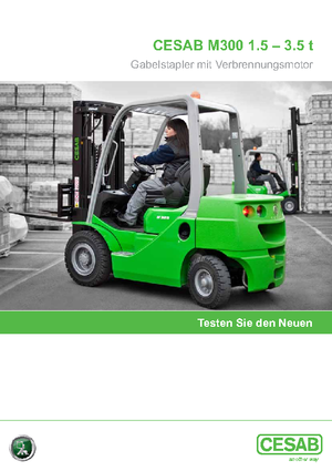Lpg ön forkliftler Cesab M 325