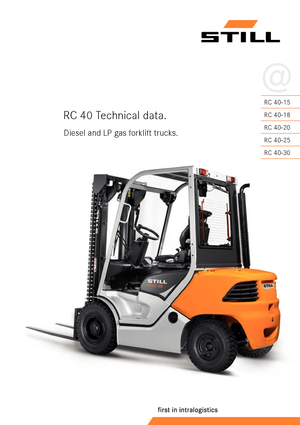 LPG Forklifts Still RC 40-25 T