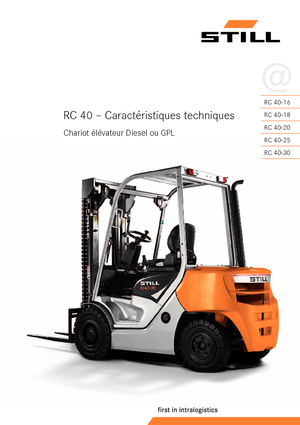 LPG Forklifts Still RC 40-25 T