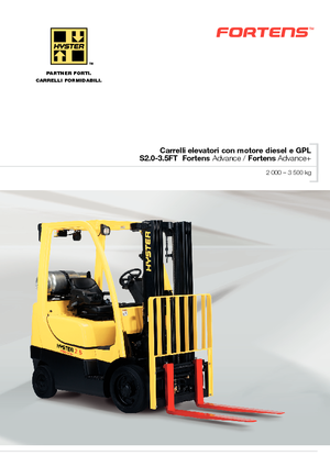 LPG Forklifts Hyster S2.5FT