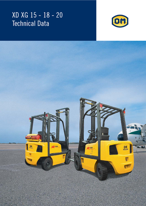 LPG Forklifts OM XG 18